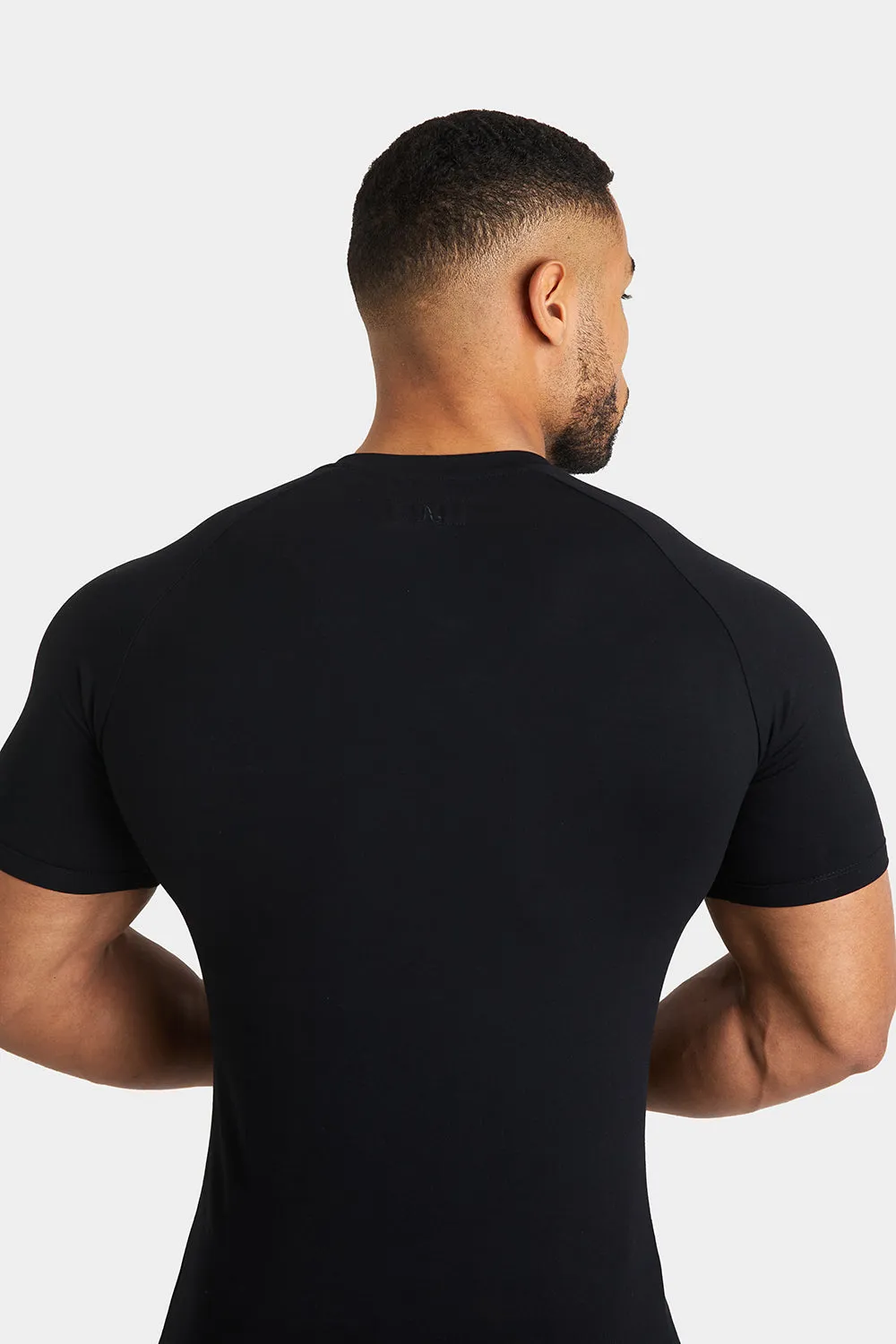 Everyday Henley T-Shirt in Black