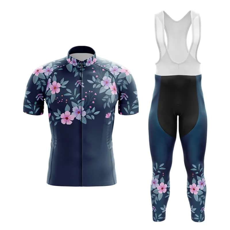 Floral Neck Cherry Blossom Club Cycling Kit