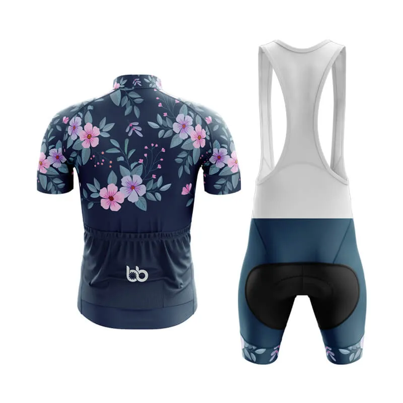 Floral Neck Cherry Blossom Club Cycling Kit