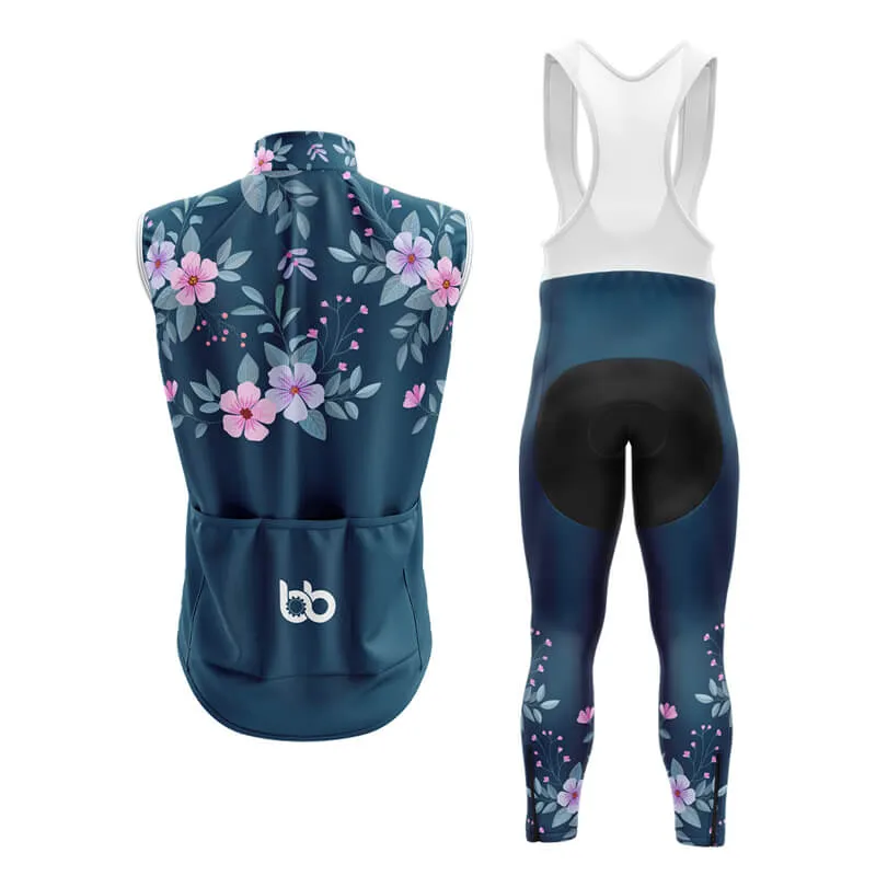 Floral Neck Cherry Blossom Club Cycling Kit