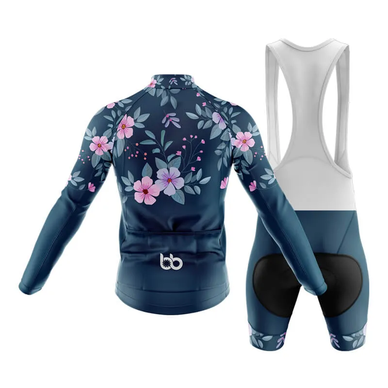 Floral Neck Cherry Blossom Club Cycling Kit