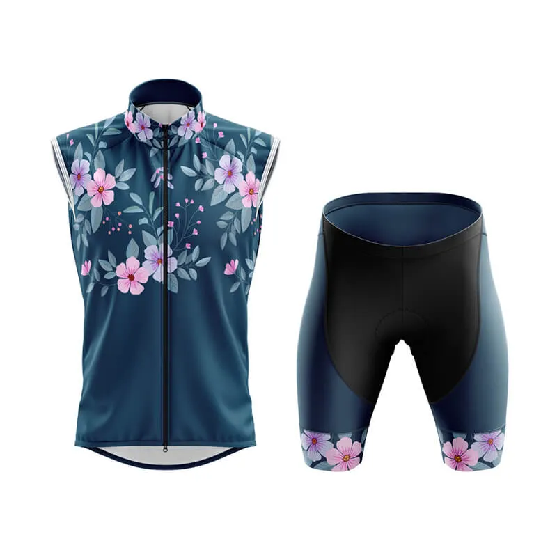 Floral Neck Cherry Blossom Club Cycling Kit