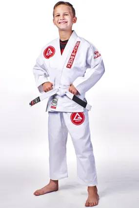 GBK LITE RIPSTOP KIMONO W/ BELT - WHITE