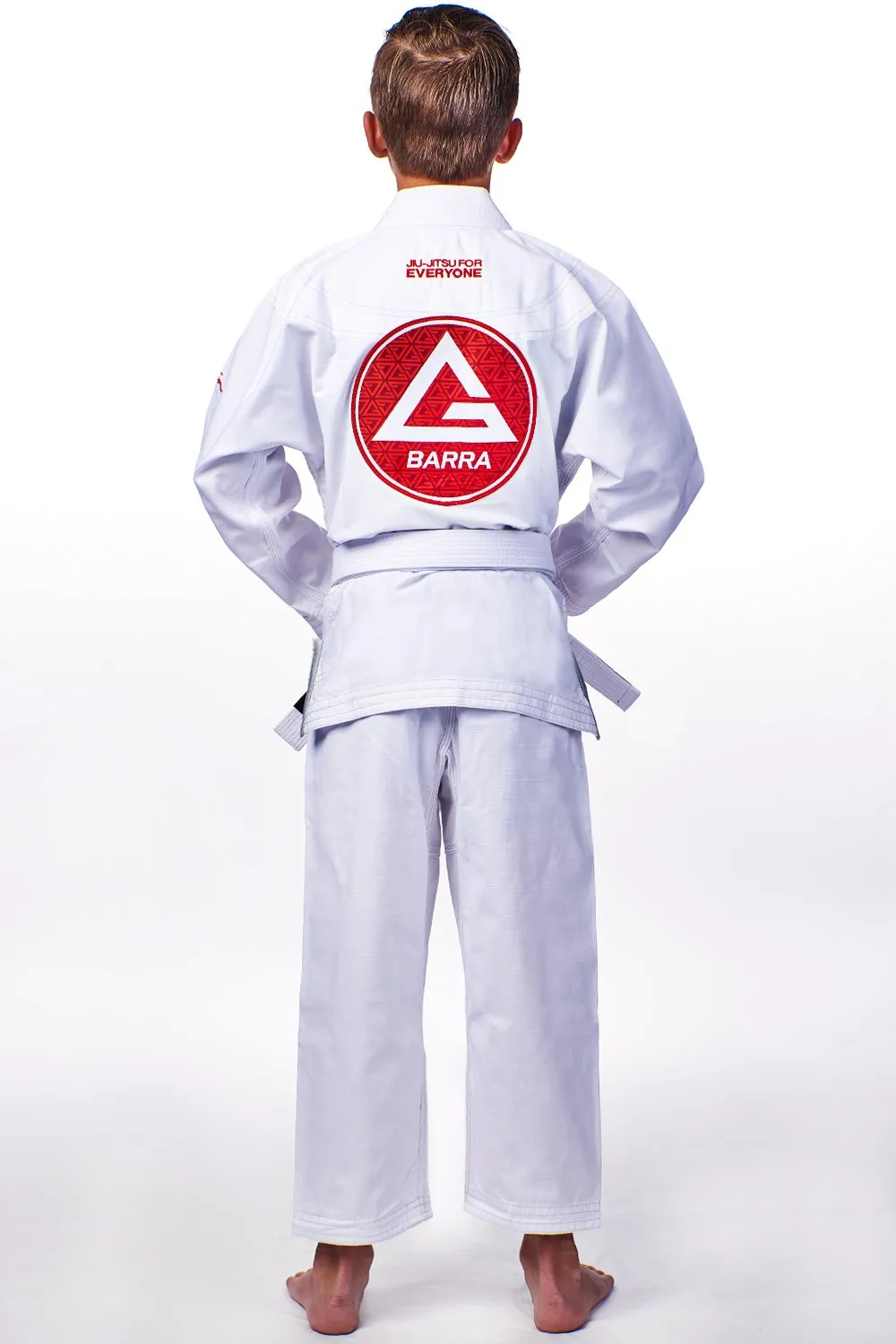 GBK LITE RIPSTOP KIMONO W/ BELT - WHITE