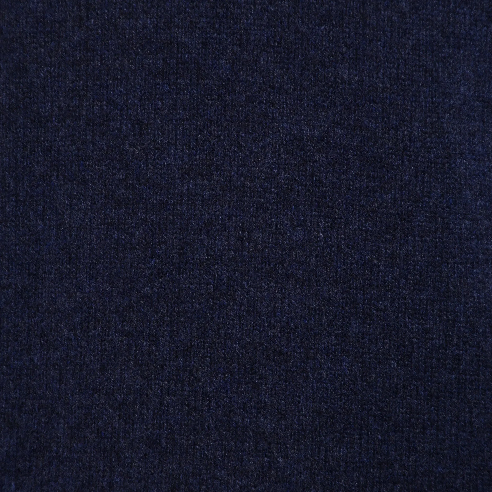 GRAN SASSO Cashmere/Wool Mock Neck 1/4 Zip Knit DENIM BLUE