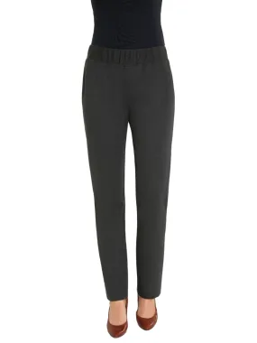 Heather Ponte Knit Pants