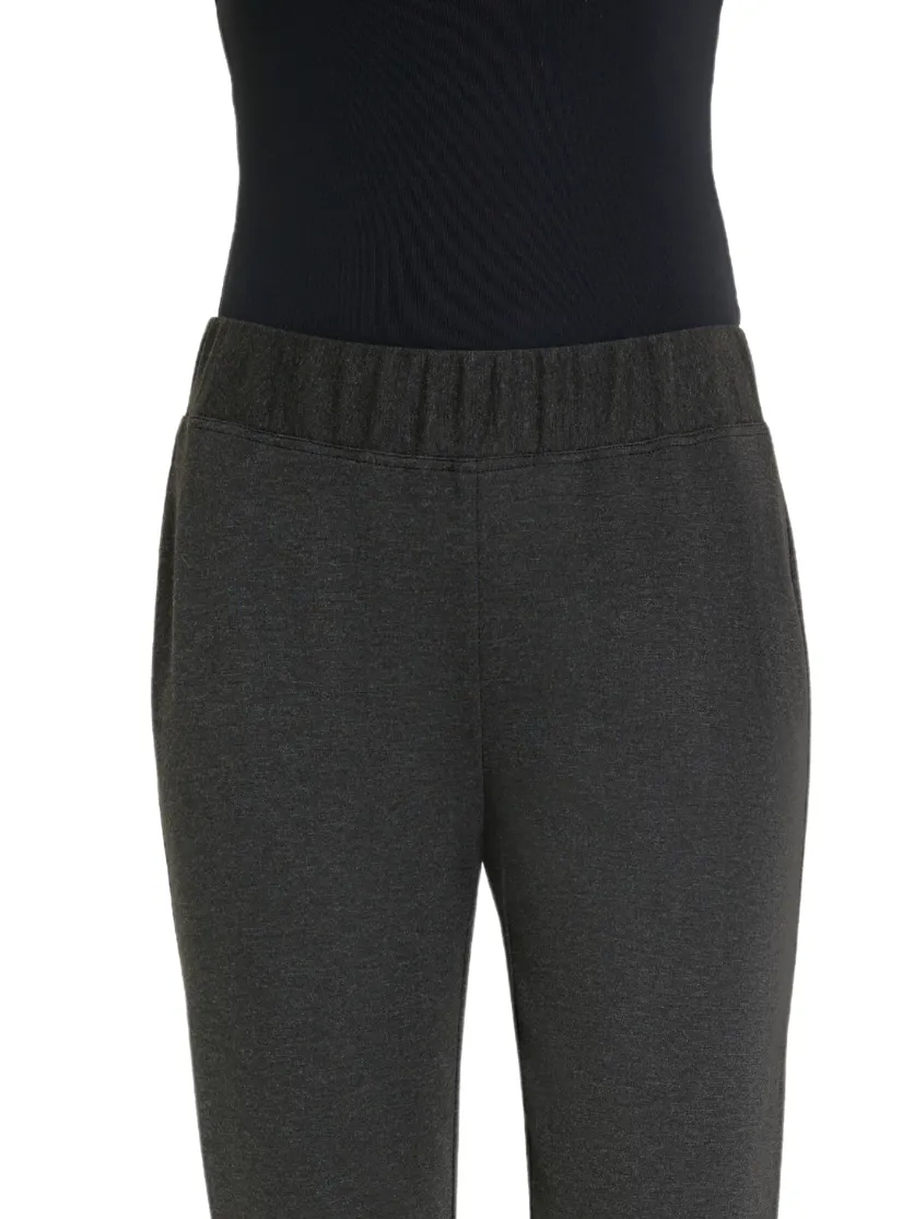 Heather Ponte Knit Pants