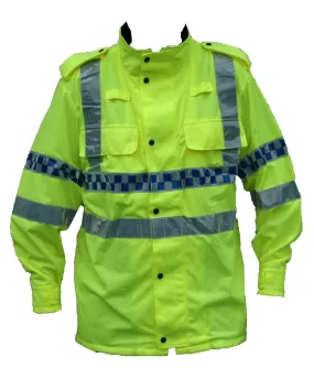 Hi Viz Vis Lightweight Reflective Traffic Overcoat Walking Recovery LW01A