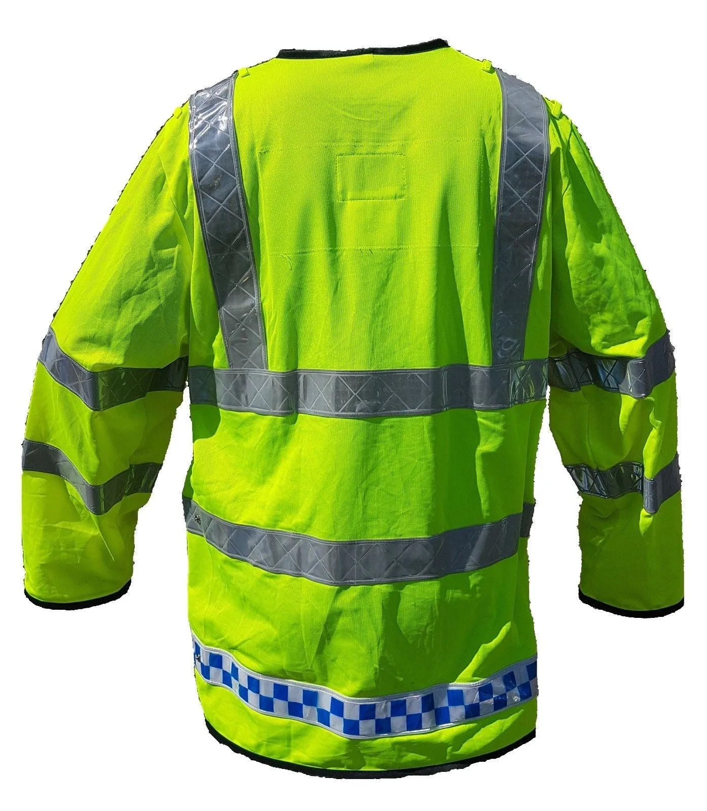 Hi Viz Vis Lightweight Reflective Traffic Overcoat Walking Recovery LW05B