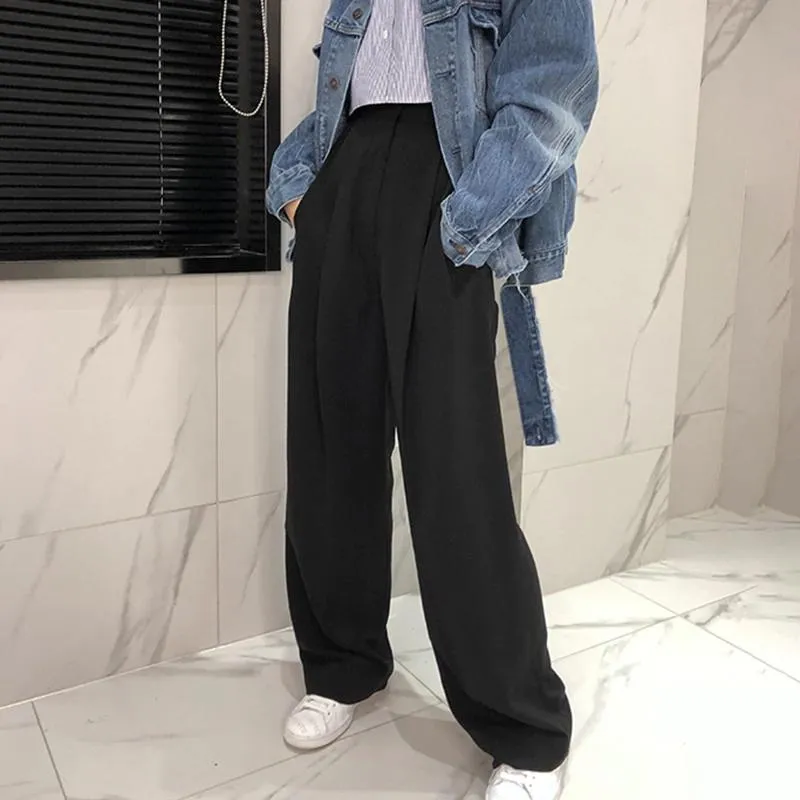 High Waist Causal Loose Wide Leg Pants