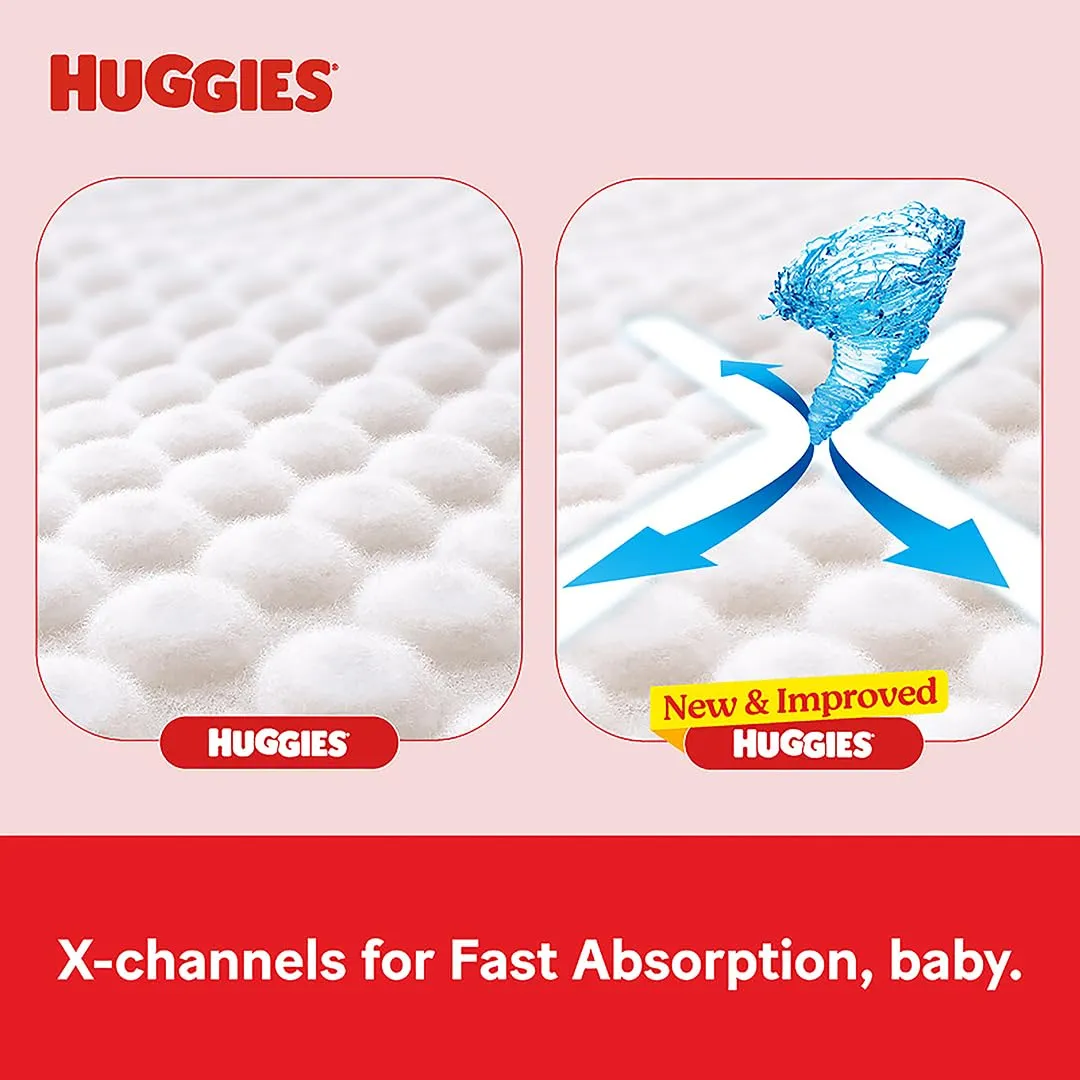 Huggies Complete Comfort Wonder Pants Double Extra Large (XXL) Size (15-25 Kgs) Baby Diaper Pants, 24 count| India's Fastest Absorbing~ Diaper with upto 4x faster* absorption