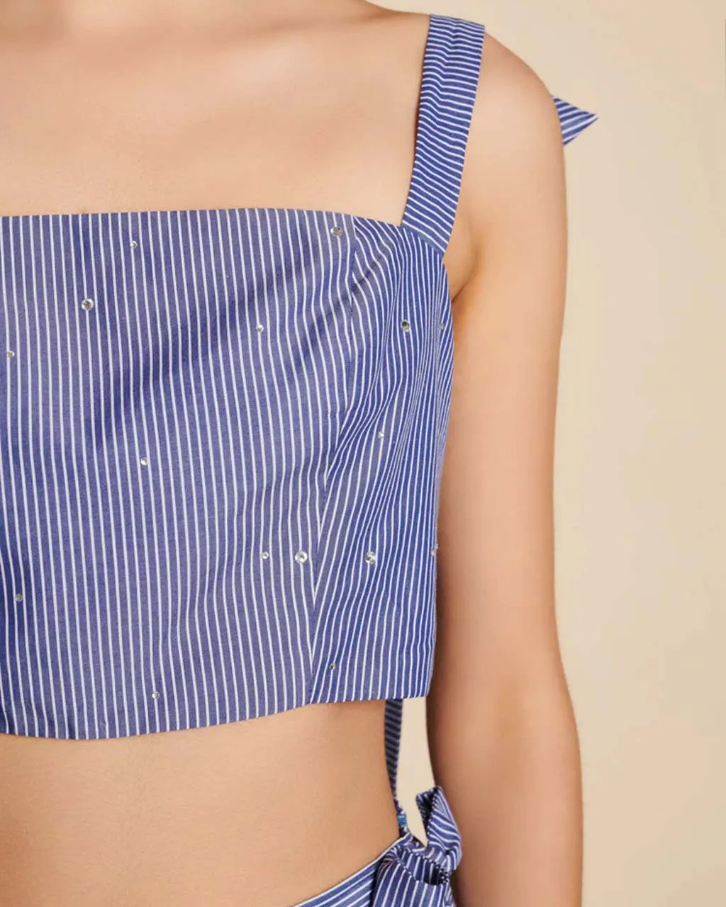 Ivy Stripe Crop Top