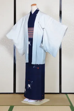 Japanese kimono & jacket 5 items set / SK #1-717