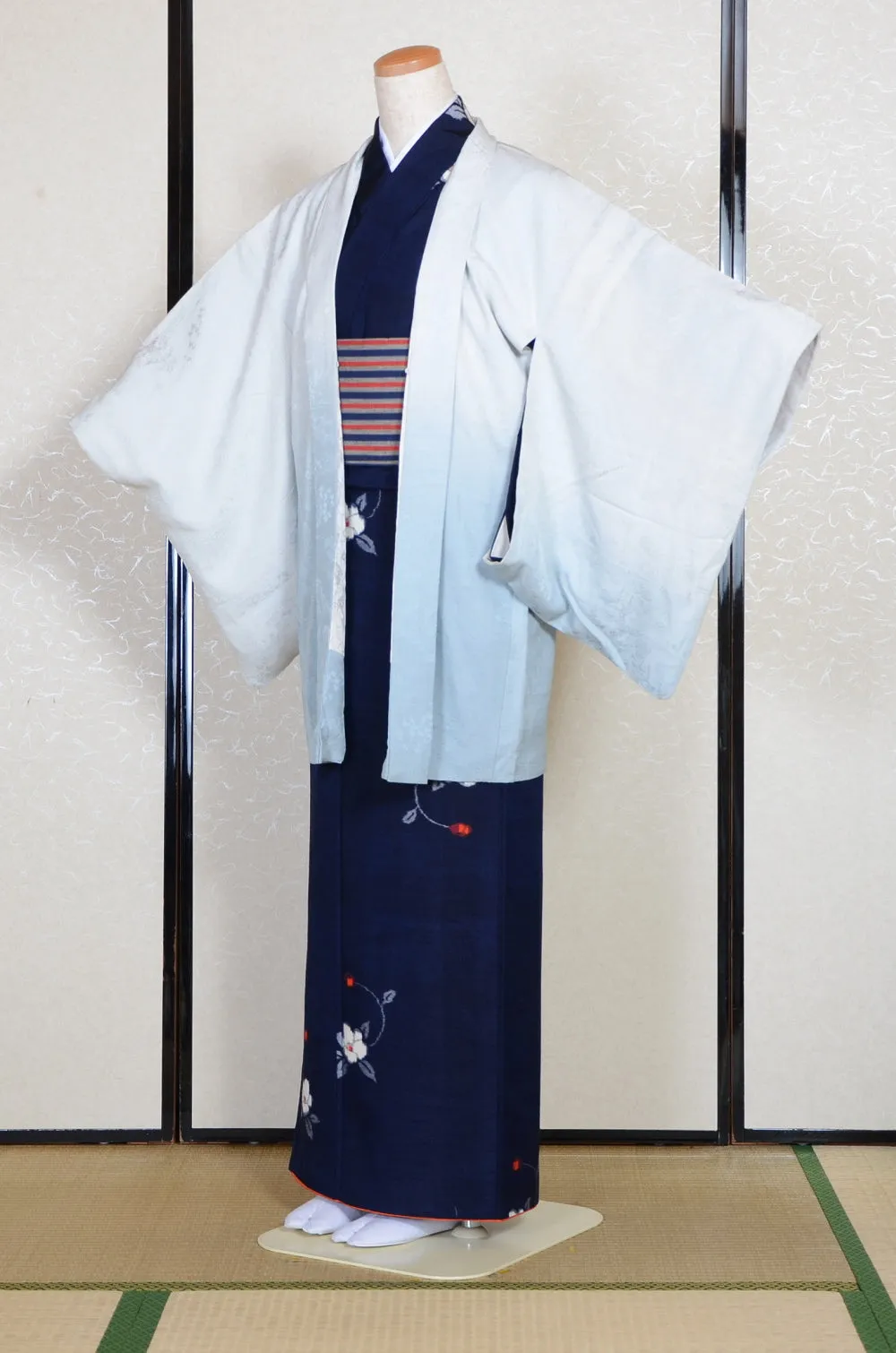 Japanese kimono & jacket 5 items set / SK #1-717