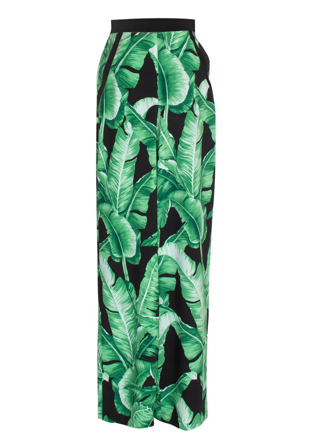 Jungle - Black Palm Pants (Black)