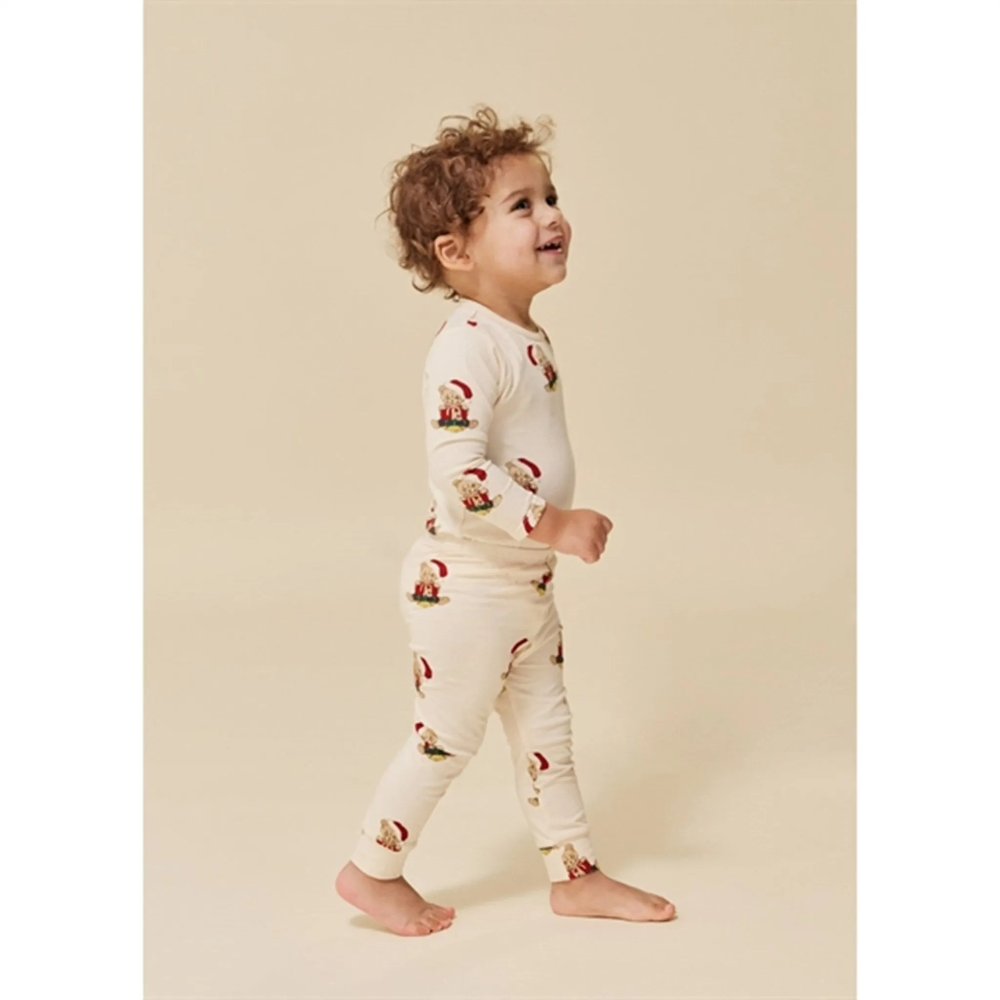 Konges Sløjd Christmas Teddy Basic Body/Pants Set