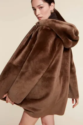 Ladies sheepskin coat