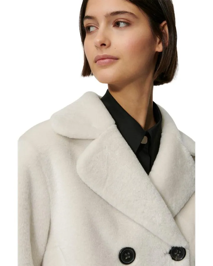 Lambskin Effect Coat