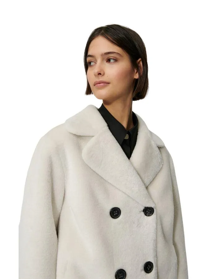 Lambskin Effect Coat