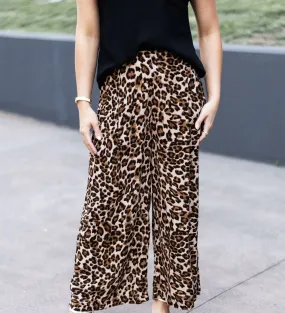 Leopard Print Loose Pant