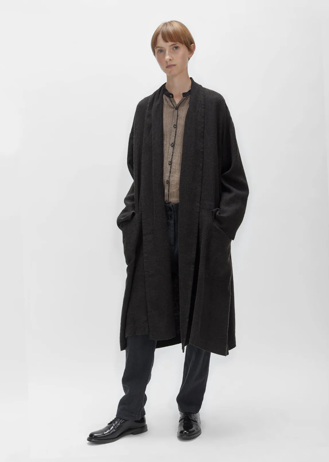 Linen Wool Coat