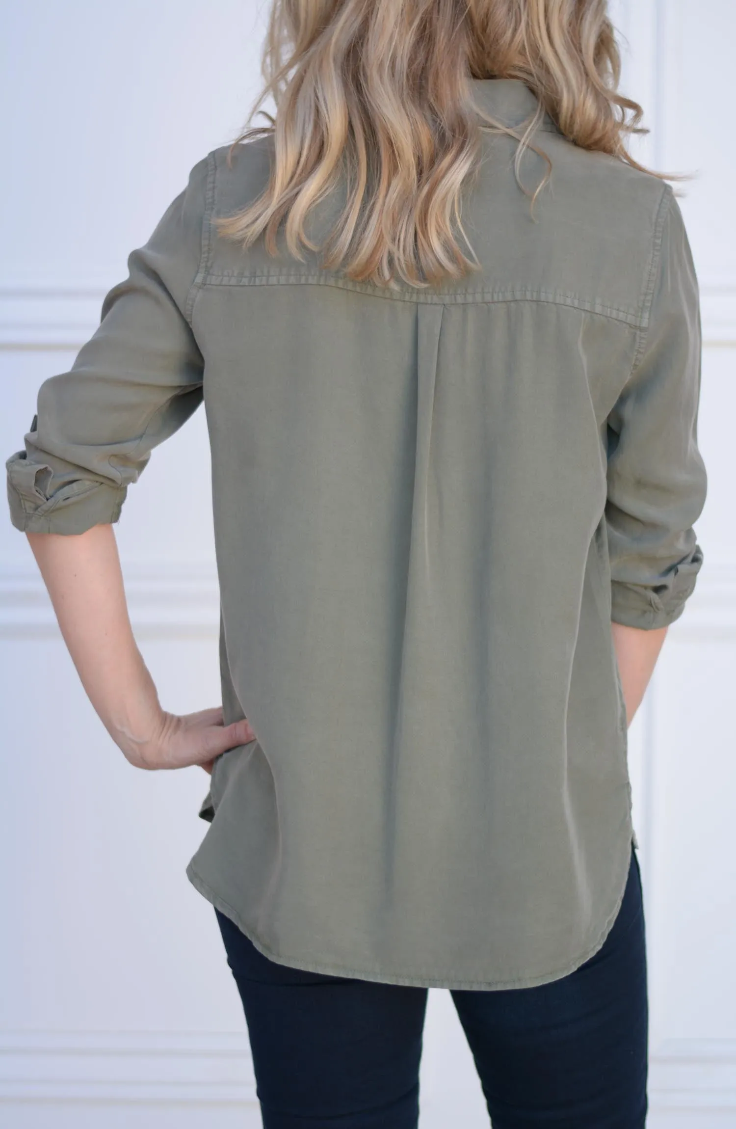 Lola Button Front Blouse