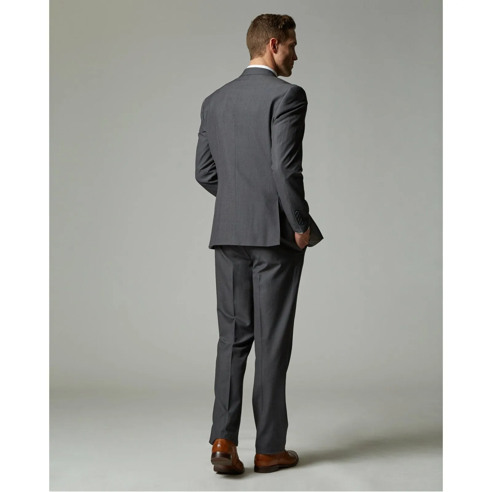 Medium Grey Tour Stretch Modern Fit Suit