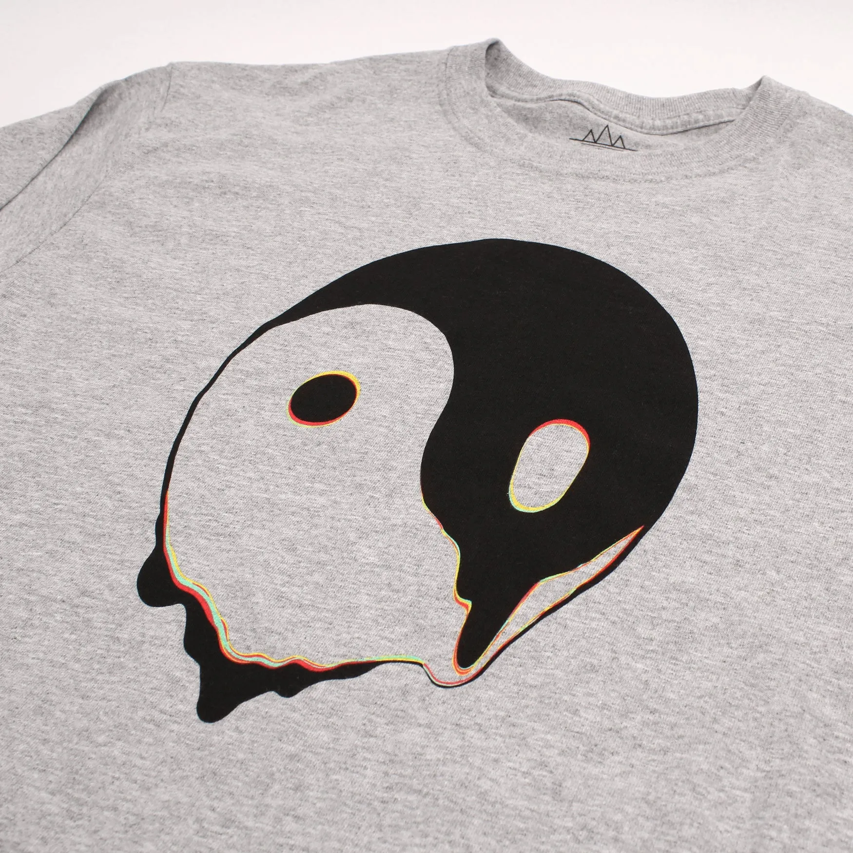 Melty Ying Yang L/S Gray T-Shirt by Altru Apparel