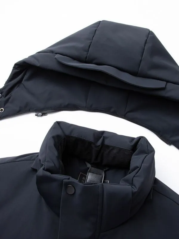 Men's Casual Mid-length Down Coat