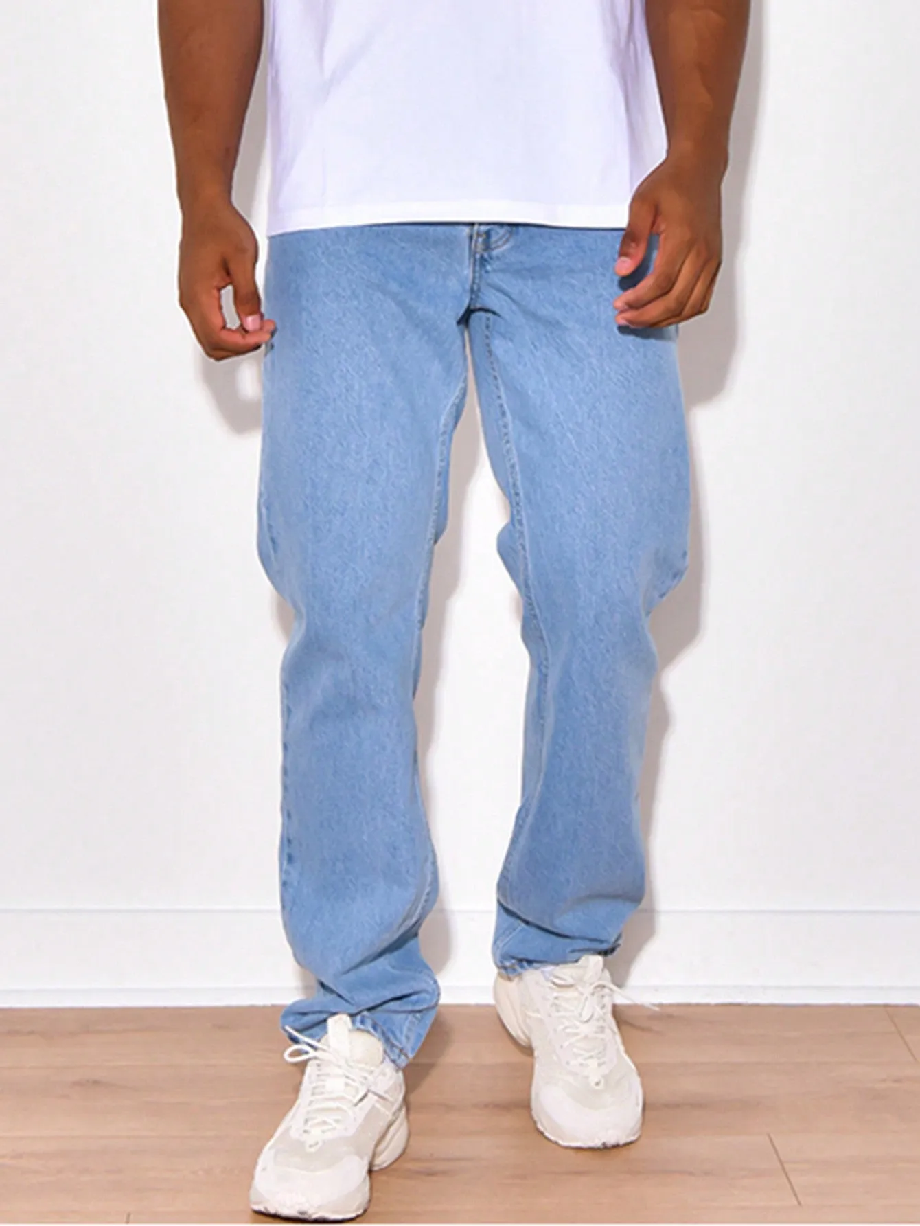 Men's Casual Summer Loose Jeans, Summer Spring Daily