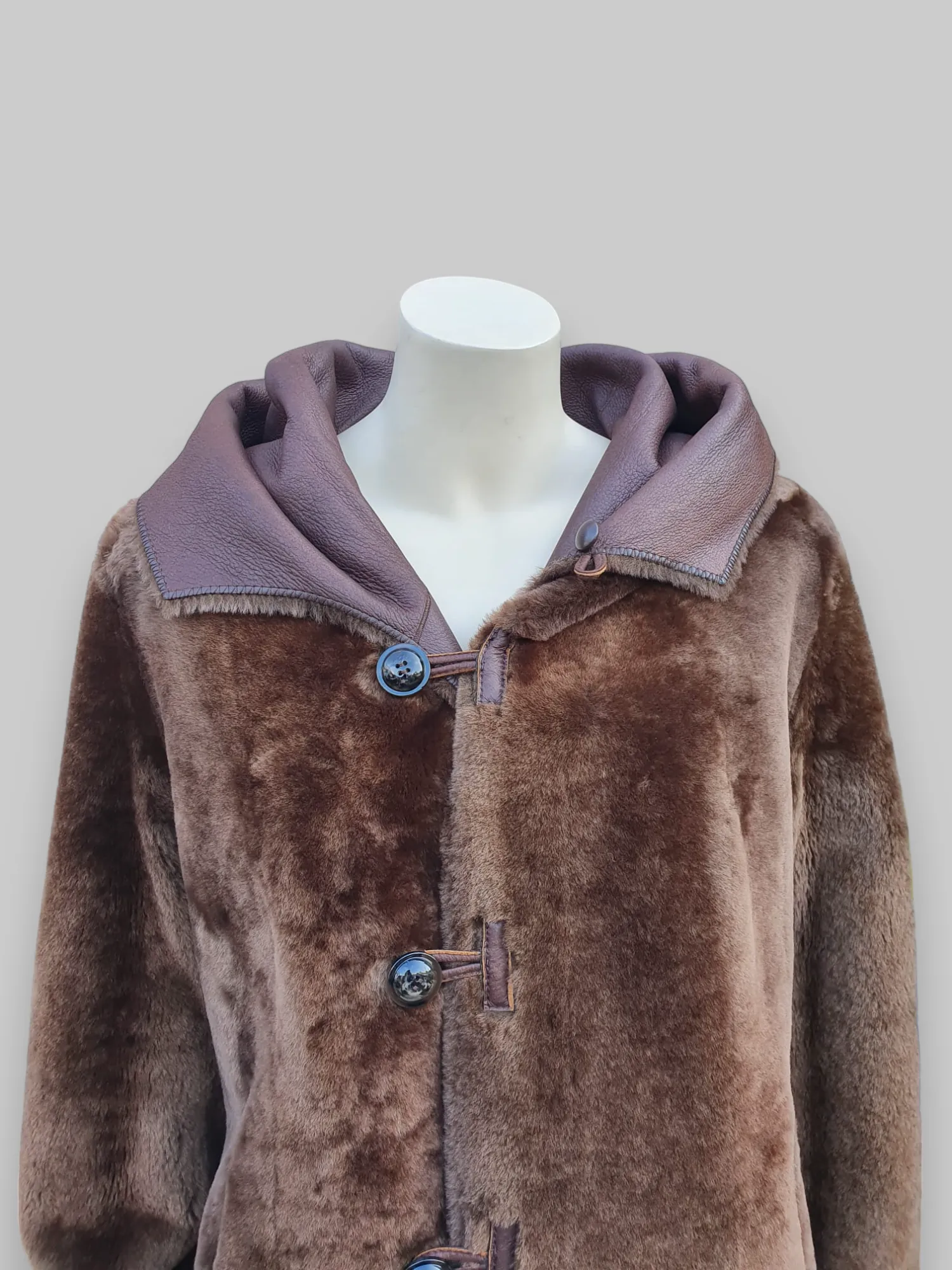 Merino Napado Roble Shearling Jacket -Size 44