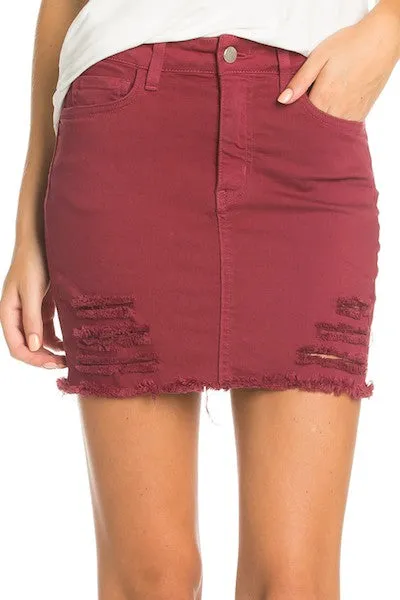 Mini Skirts Vintage Denim