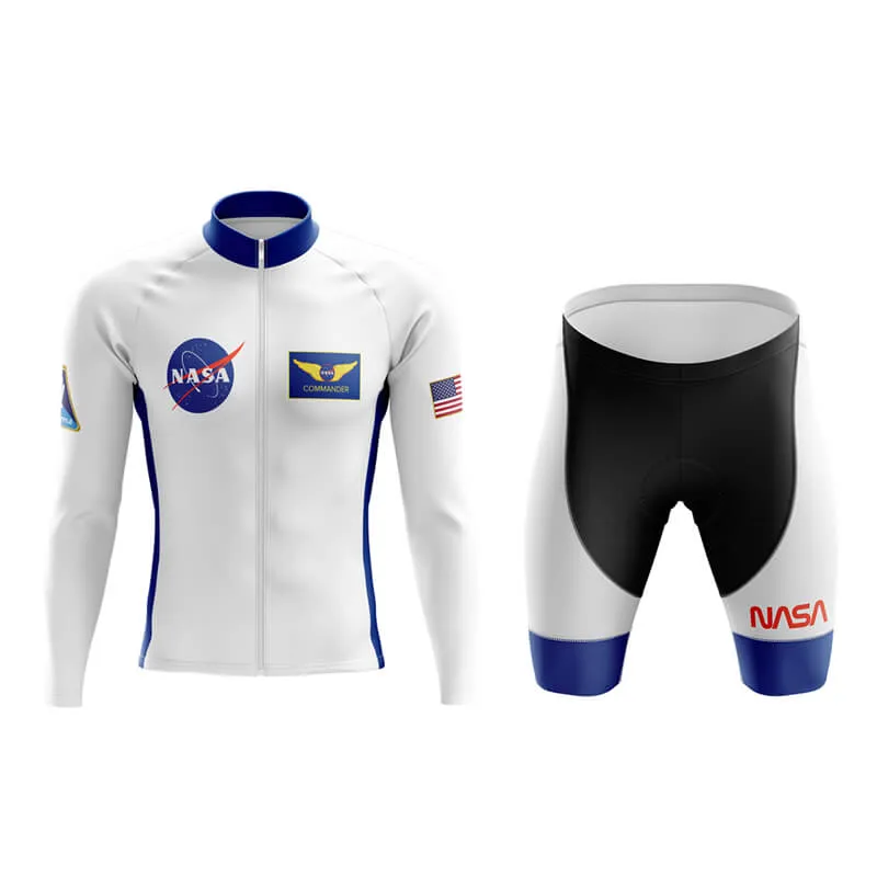 NASA Commander Aero Cycling Kit (White)