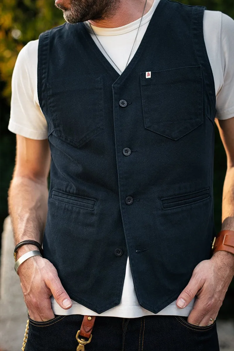 Navy Lincoln Waistcoat / Vest