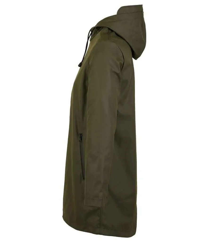 NEOBLU Ladies Antoine Wax Parka Jacket | Deep Khaki