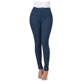 New 7 Colors High Waist Slim Fit Jeans For Women Fashion Stretch Skinny Denim Pants