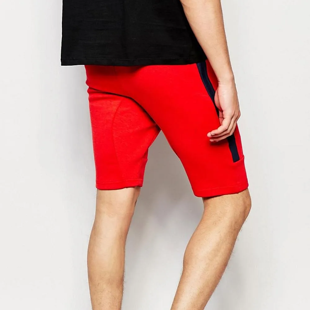 NIKE TECH FLEECE SHORTS Light University Red Heather