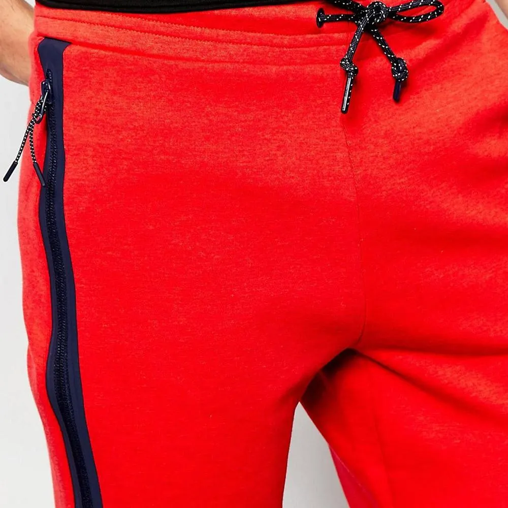 NIKE TECH FLEECE SHORTS Light University Red Heather