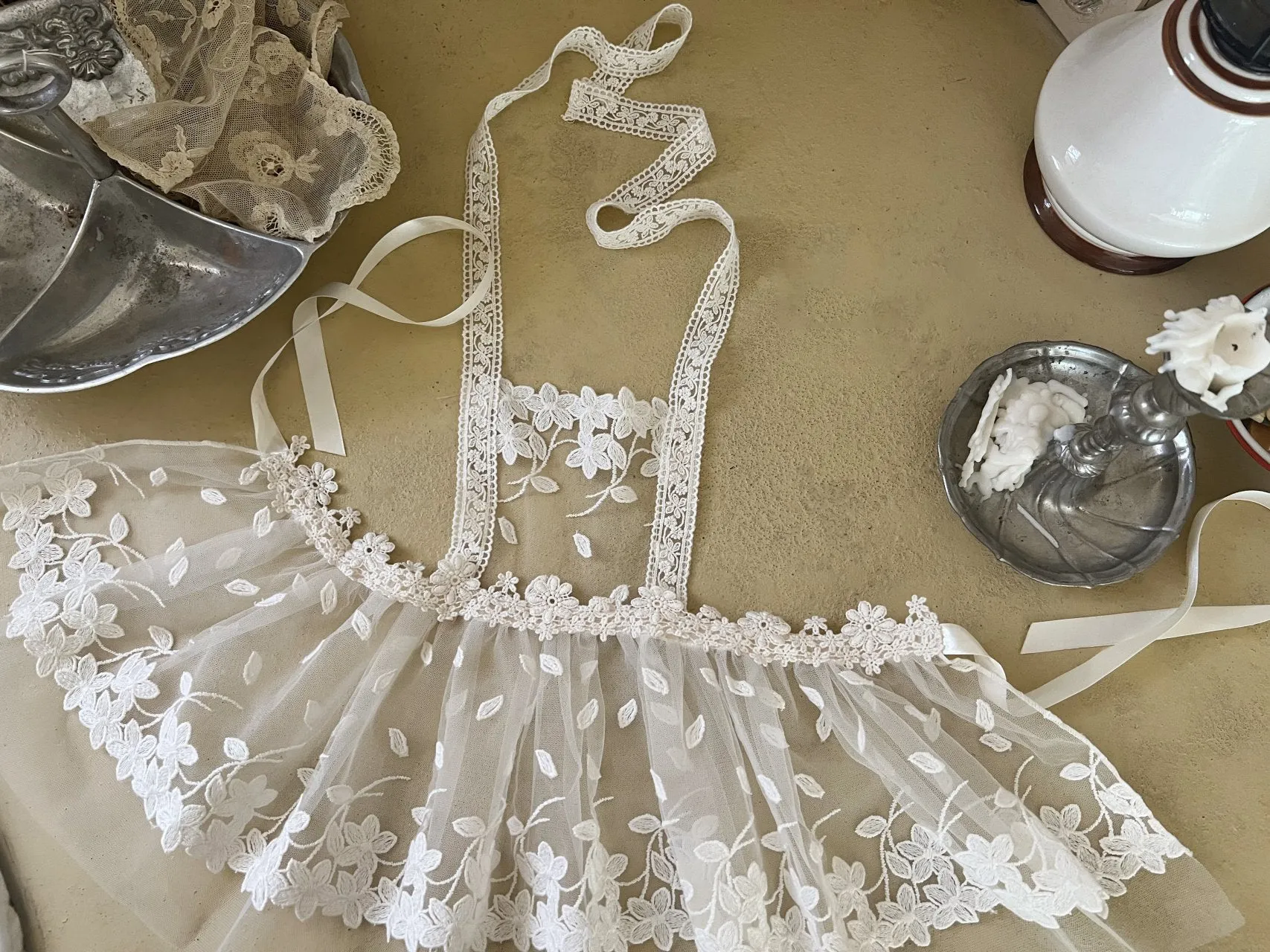 Odette Lace Baby Bustier