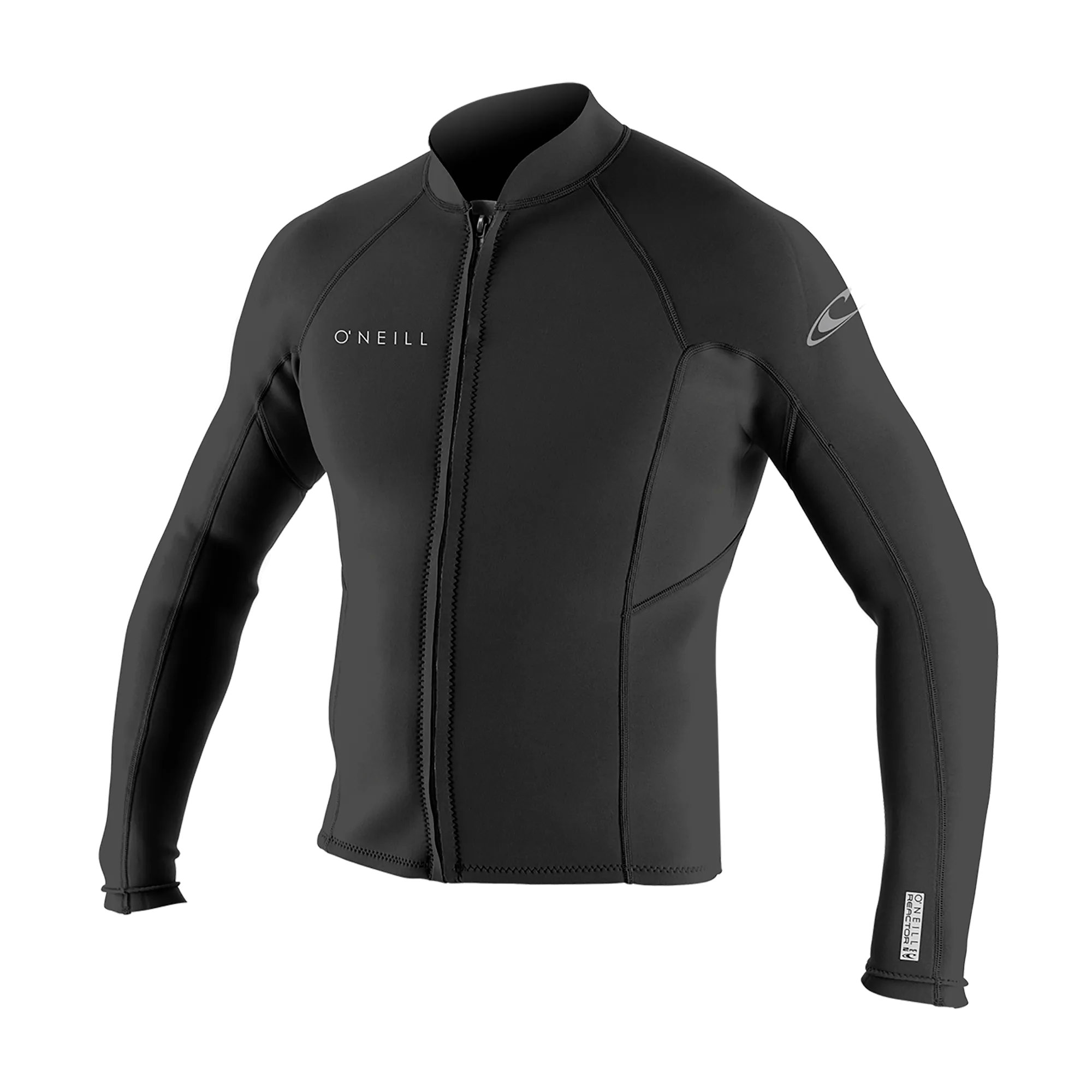 O'Neill Reactor-2 1.5mm Men's Front Zip Neoprene Jacket - Black - 5046