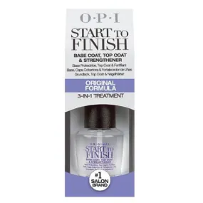 OPI 3-In-1 Start To Finish Base Coat, Top Coat, & Strengthener