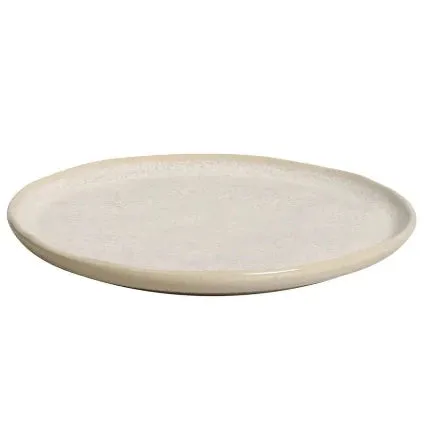 Orgânico Latte Stoneware 6" Appetizer Plate Set