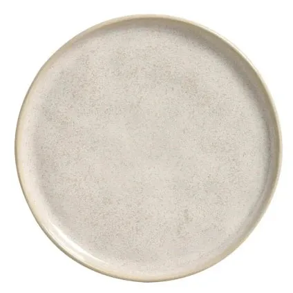 Orgânico Latte Stoneware 6" Appetizer Plate Set