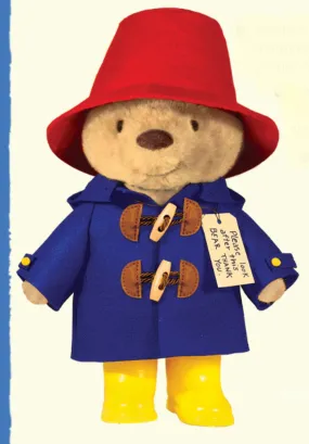 Paddington Bear 10”with Yellow Boots