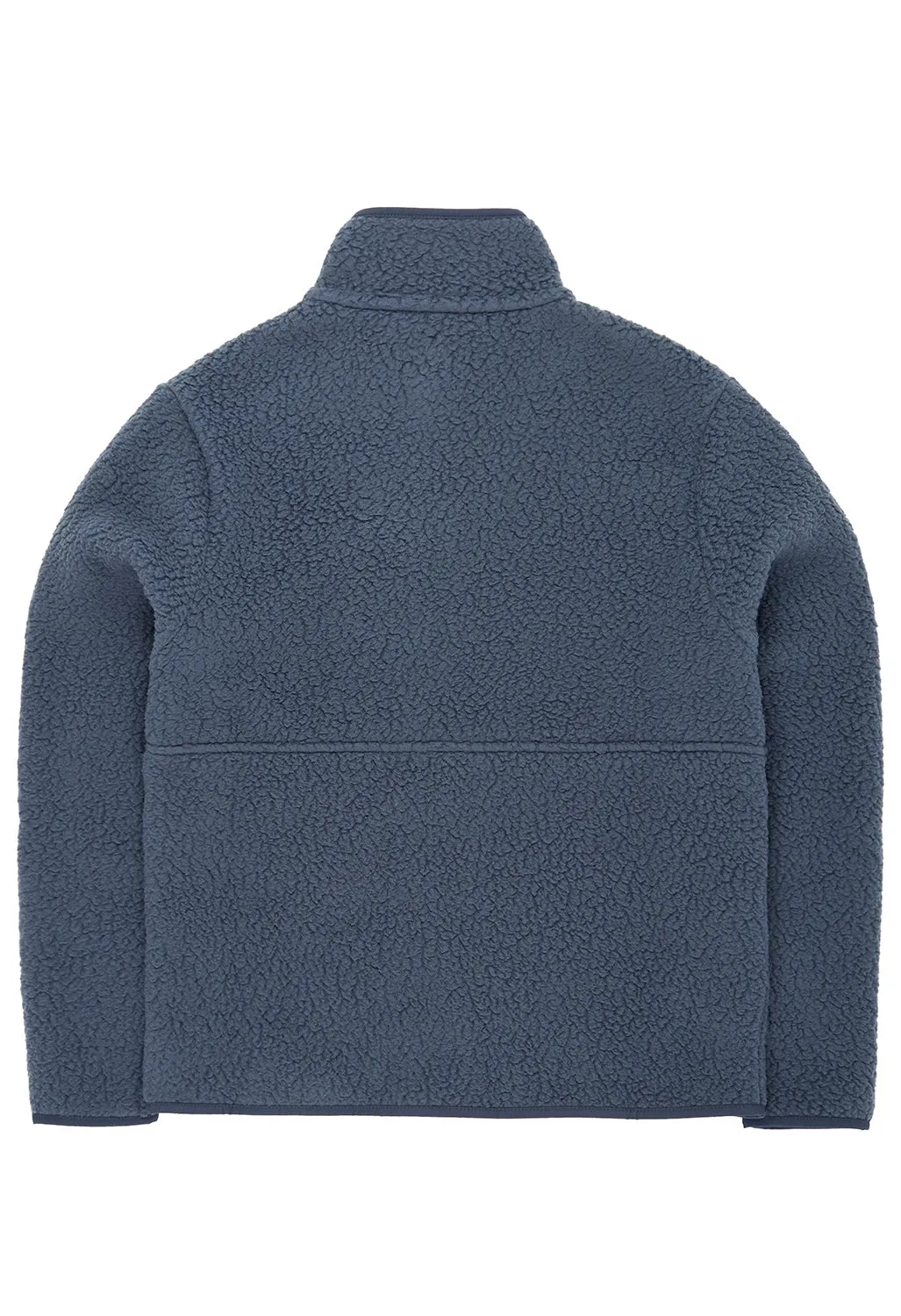 Patagonia Retro Pile Marsupial Women's Fleece Jacket - Smolder Blue