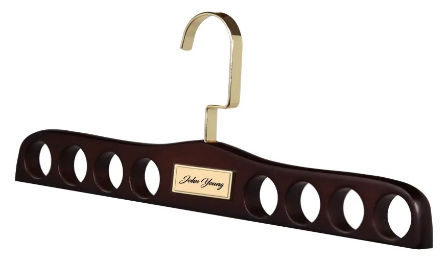 PERSONALISED HANGERS: Any Name or Logo on Matching Plaque.