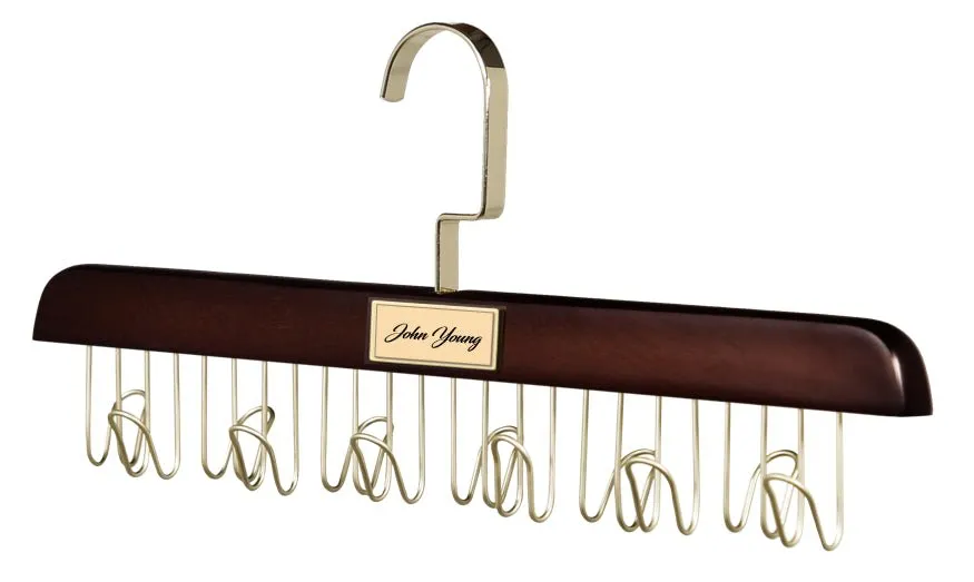 PERSONALISED HANGERS: Any Name or Logo on Matching Plaque.