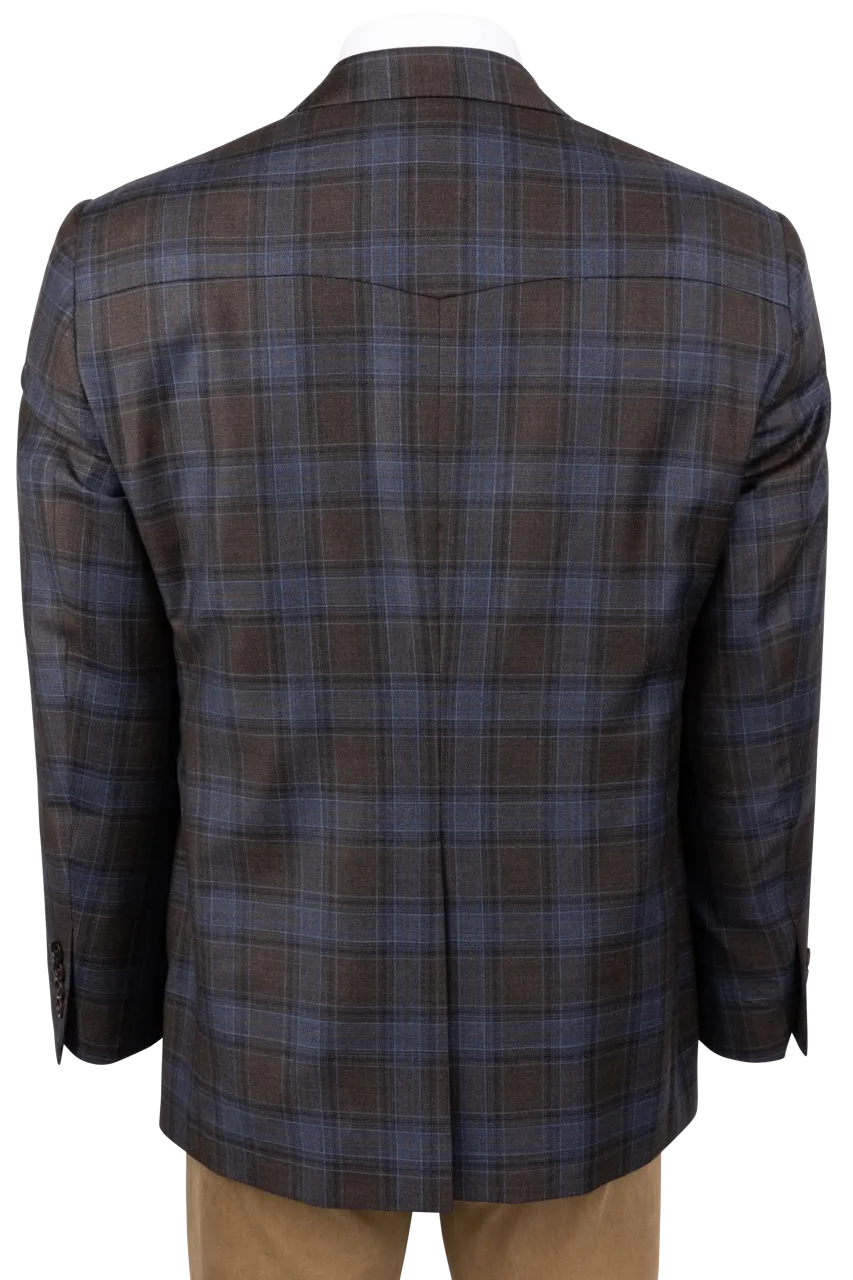 Pinto Ranch Charcoal Plaid Sport Coat