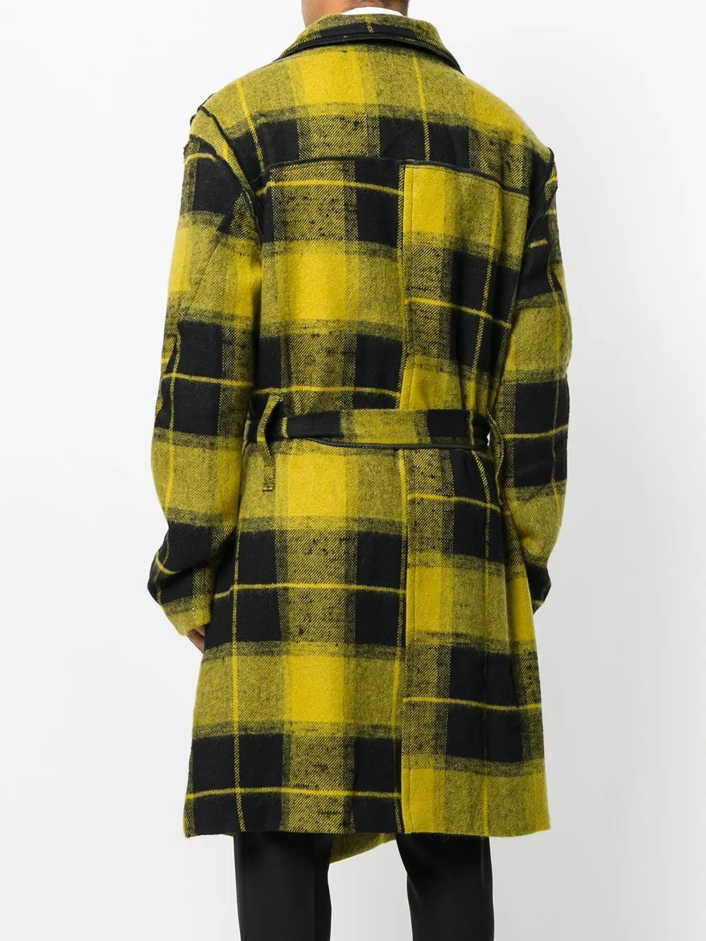 Plaid Coat Sulpher