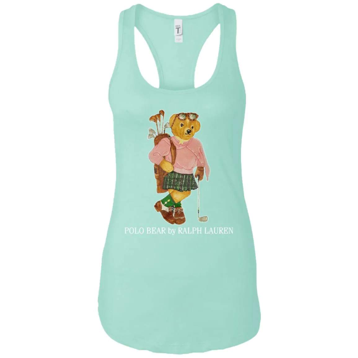 Polo Bear Ralph Lauren T-shirt Women Tank Top